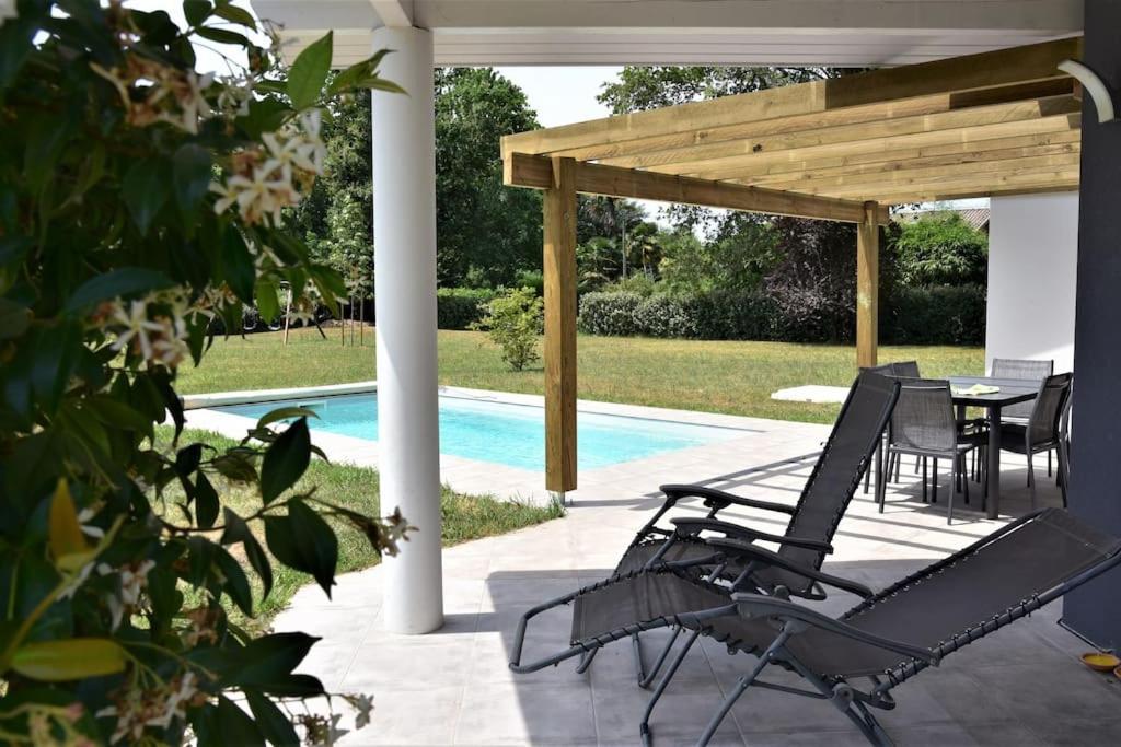 Calm House, Swimming Pool And Garden Villa Benesse-Maremne Bagian luar foto